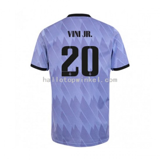 Real Madrid Voetbalshirt Vinicius Junior 20 Heren Uit Tenue 2022-2023 Korte Mouw