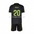 Real Madrid Voetbalshirt Vinicius Junior 20 Kleuters/Kids Derde Tenue 2022-2023 Korte Mouw