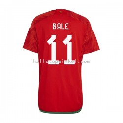 Wales Voetbalshirt Bale 11 Heren Thuis Tenue WK 2022 Korte Mouw