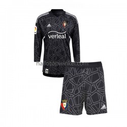 CA Osasuna Voetbalshirt Doelman Kleuters/Kids Thuis Tenue 2022-2023 Lange Mouw