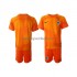 Frankrijk Voetbalshirt Doelman Kleuters/Kids Uit Tenue WK 2022 Korte Mouw