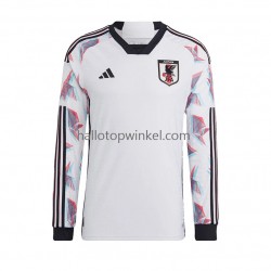 Japan Voetbalshirt Heren Uit Tenue WK 2022 Lange Mouw