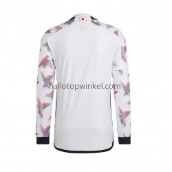Japan Voetbalshirt Heren Uit Tenue WK 2022 Lange Mouw