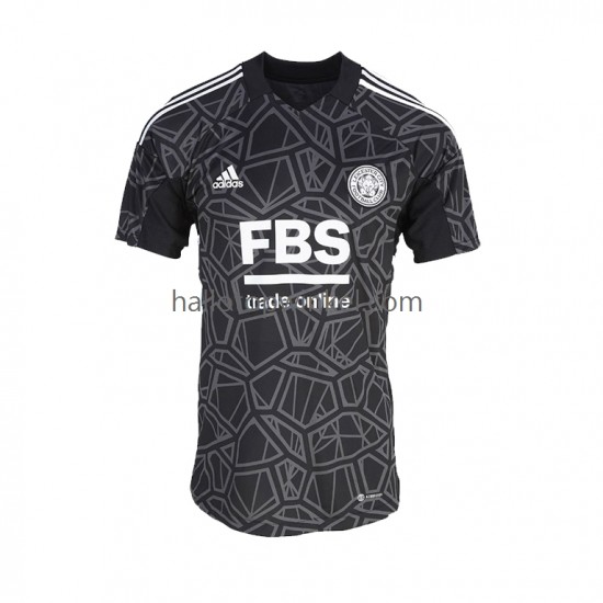 Leicester City Voetbalshirt Doelman Heren Thuis Tenue 2022-2023 Korte Mouw