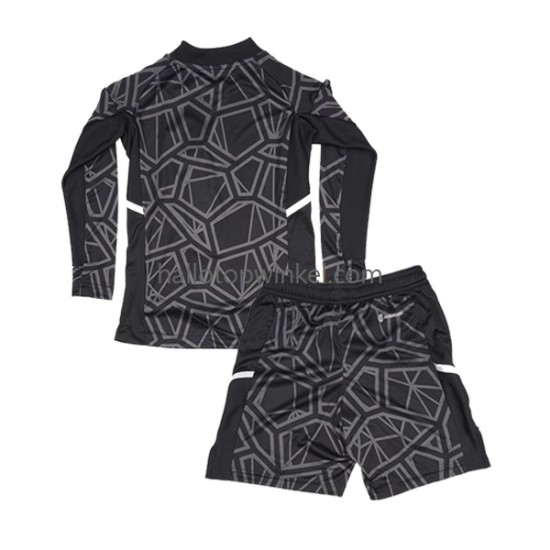 Leicester City Voetbalshirt Doelman Kleuters/Kids Thuis Tenue 2022-2023 Lange Mouw