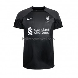 Liverpool Voetbalshirt Doelman Heren Uit Tenue 2022-2023 Korte Mouw