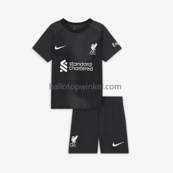 Liverpool Voetbalshirt Doelman Kleuters/Kids Uit Tenue 2022-2023 Korte Mouw