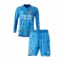 Olympique Marseille Voetbalshirt Doelman Kleuters/Kids Thuis Tenue 2022-2023 Lange Mouw