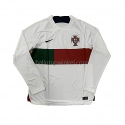 Portugal Voetbalshirt Heren Uit Tenue WK 2022 Lange Mouw