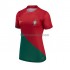 Portugal Voetbalshirt Dames Thuis Tenue WK 2022 Korte Mouw