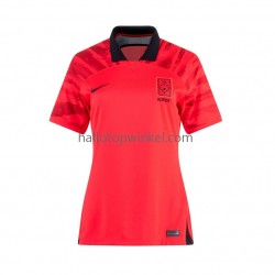 Zuid-Korea Voetbalshirt Dames Thuis Tenue WK 2022 Korte Mouw