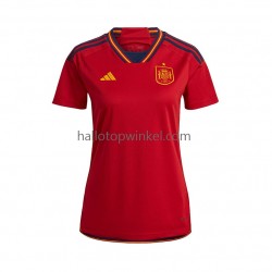 Spanje Voetbalshirt Dames Thuis Tenue WK 2022 Korte Mouw