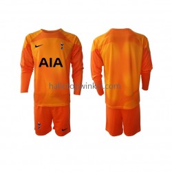 Tottenham Hotspur Voetbalshirt Doelman Kleuters/Kids Uit Tenue 2022-2023 Lange Mouw