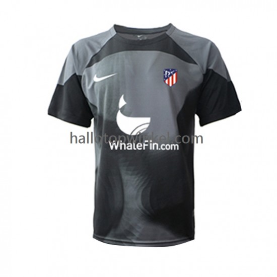 Atlético Madrid Voetbalshirt Doelman Heren Uit Tenue 2022-2023 Korte Mouw