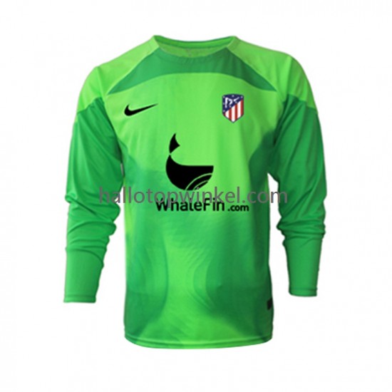 Atlético Madrid Voetbalshirt Doelman Heren Thuis Tenue 2022-2023 Lange Mouw