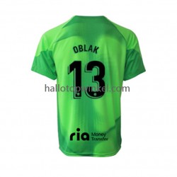 Atlético Madrid Voetbalshirt Jan Oblak 13 Doelman Heren Thuis Tenue 2022-2023 Korte Mouw