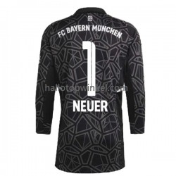 FC Bayern München Voetbalshirt Manuel Neuer 1 Doelman Heren Uit Tenue 2022-2023 Lange Mouw