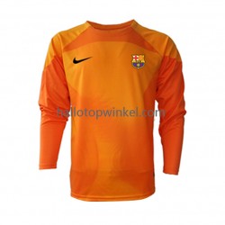FC Barcelona Voetbalshirt Doelman Heren Derde Tenue 2022-2023 Lange Mouw