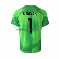 Paris Saint-Germain Voetbalshirt Keylor Navas 1 Doelman Heren Thuis Tenue 2022-2023 Korte Mouw