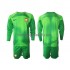 Polen Voetbalshirt Doelman Kleuters/Kids Thuis Tenue WK 2022 Lange Mouw