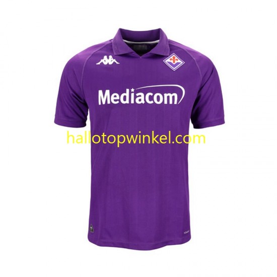 Fiorentina Voetbalshirt Heren Thuis Tenue 2024-2025 Korte Mouw