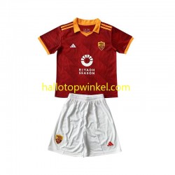 AS Roma Voetbalshirt Kleuters/Kids Vierde Tenue 2023-2024 Korte Mouw