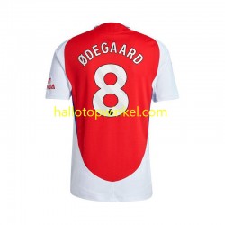 Arsenal Voetbalshirt Martin Odegaard 8 Heren Thuis Tenue 2024-2025 Korte Mouw