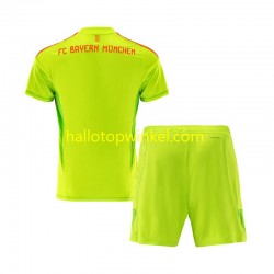 FC Bayern München Voetbalshirt Doelman Kleuters/Kids Thuis Tenue 2024-2025 Korte Mouw