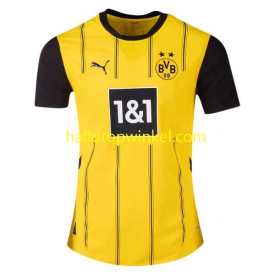 Borussia Dortmund Voetbalshirt Heren Thuis Tenue 2024-2025 Korte Mouw