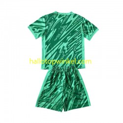 Brazilië Voetbalshirt Doelman Kleuters/Kids Derde Tenue 2024 Korte Mouw