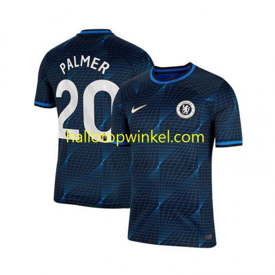 Chelsea Voetbalshirt Cole Palmer 20 Heren Uit Tenue 2023-2024 Korte Mouw