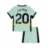 Chelsea Voetbalshirt Cole Palmer 20 Kleuters/Kids Derde Tenue 2023-2024 Korte Mouw