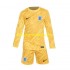 Engeland Voetbalshirt Doelman Kleuters/Kids Uit Tenue Euro 2024 Lange Mouw
