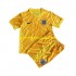 Engeland Voetbalshirt Doelman Kleuters/Kids Uit Tenue Euro 2024 Korte Mouw