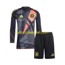 Duitsland Voetbalshirt Doelman Kleuters/Kids Thuis Tenue Euro 2024 Lange Mouw