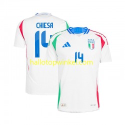 Italië Voetbalshirt Chiesa 14 Heren Uit Tenue Euro 2024 Korte Mouw