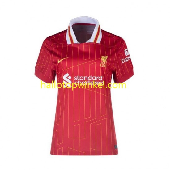 Liverpool Voetbalshirt Dames Thuis Tenue 2024-2025 Korte Mouw