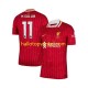Liverpool Voetbalshirt Mohamed Salah 11 Heren Thuis Tenue 2024-2025 Korte Mouw