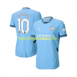 Manchester City Voetbalshirt Jack Grealish 10 Heren Thuis Tenue 2024-2025 Korte Mouw