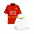 Manchester United Voetbalshirt 2007 Retro Kleuters/Kids Thuis Tenue Korte Mouw