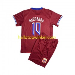 Noorwegen Voetbalshirt Martin Odegaard 8 Kleuters/Kids Thuis Tenue 2024 Korte Mouw