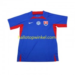 Slowakije Voetbalshirt Heren Thuis Tenue Euro 2024 Korte Mouw