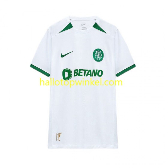 Sporting CP Voetbalshirt 60th Anniversary Heren Thuis Tenue 2024 Korte Mouw