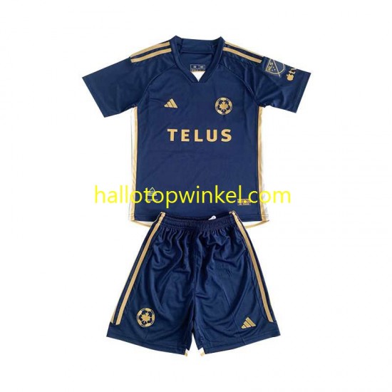 Vancouver Whitecaps Voetbalshirt Kleuters/Kids Uit Tenue 2024 Korte Mouw