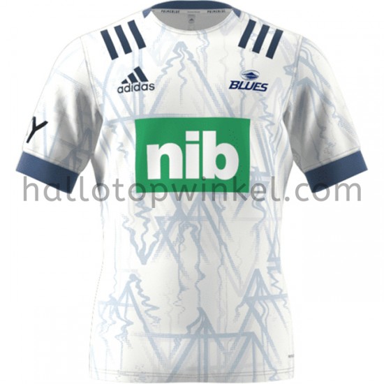 Auckland Blues Rugby Uit Tenue 2020 Korte Mouw