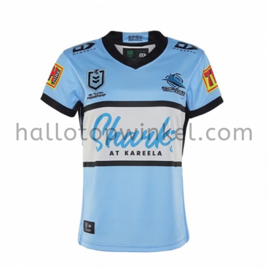 Cronulla Sutherland Sharks Rugby Thuis Tenue 2021 Korte Mouw