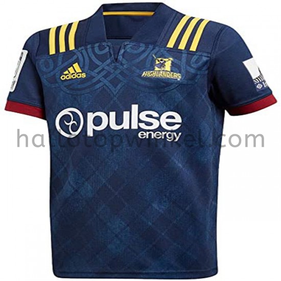 Dunedin Highlanders Rugby Thuis Tenue 2020 Korte Mouw