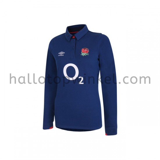 Engels rugbyteam Classic Dames Uit Tenue 2020-2021 Lange Mouw