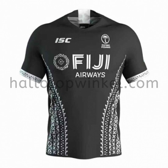 Fijisch rugbyteam Uit Tenue 2020 Korte Mouw