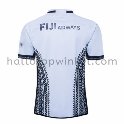 Fijisch rugbyteam Thuis Tenue 2020 Korte Mouw